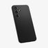 ACS07287 - Galaxy S24 Ultra Case Liquid Air in Matte Black showing the back